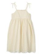 Gunhild Anglaise Dress Liewood Cream