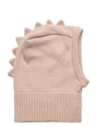 Balaclava Triangles Knit Huttelihut Cream