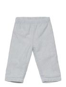 Pants Woven Stripe W. Lining Huttelihut Grey