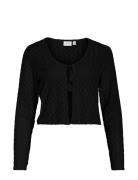 Visolira O-Neck L/S Cardigan Vila Black