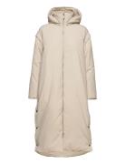 Coat Puffer Detatchable Slv Po Lindex Cream