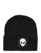 Knitted Beanie Basic Badge Lindex Black