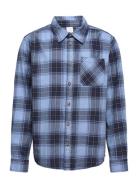Shirt Flannel Check Lindex Blue