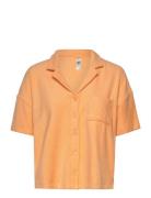 Top W Collar Terry Lindex Orange