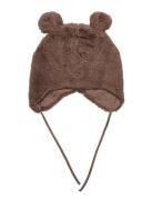 Babycap In Pile W Ears Lindex Brown