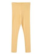 Rib Leggings Maddy Wheat Yellow