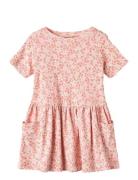 Jersey Dress S/S Birthe Wheat Pink