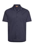 Mmgmarco Cuban Ss Shirt Mos Mosh Gallery Blue