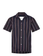 Lawson Stripe Ss Shirt Les Deux Navy