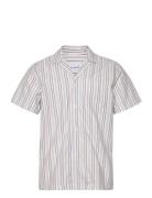 Lawson Stripe Ss Shirt Les Deux Purple