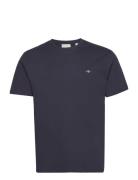 Reg Shield Ss T-Shirt GANT Navy