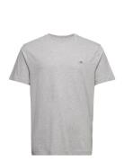 Reg Shield Ss T-Shirt GANT Grey