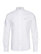Slim Poplin Shirt GANT White