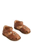 Sandal Closed Toe Lowe Wheat Brown