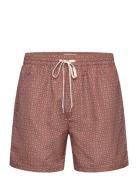 Stan Aop Swim Shorts 2.0 Les Deux Brown