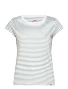 Organic Favorite Stripe Teasy Mads Nørgaard Green