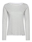 Organic Jersey Stripe Tenna Tee Fav Mads Nørgaard Green