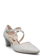 Ankle-Strap Pumps Gabor Silver