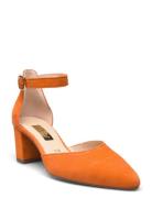 Ankle-Strap Pumps Gabor Orange