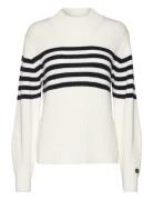 Tamara Striped Sweater BUSNEL White