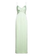 Patrizia Cut Out Slip Maxi Dress Malina Green