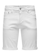 Onsply White 9297 Azg Dnm Shorts Noos ONLY & SONS White