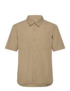 Windham Ripstop Short Sleeve Shirt Lemon Pepper Timberland Green