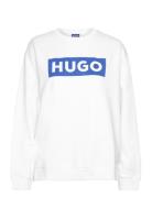 Classic Crew_B HUGO BLUE White