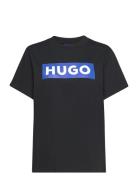 Vintage Tee_B HUGO BLUE Black