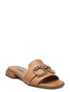 Flat Simili Sandal Apair Beige