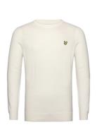 Cotton Merino Crew Jumper Lyle & Scott White