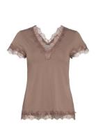 T-Shirt Ss Rosemunde Brown