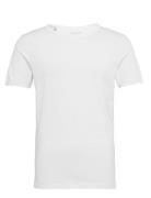 Slhmorgan Ss O-Neck Tee Noos Selected Homme White