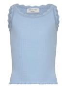 Rkbeatha Sl Top W/ Lace Rosemunde Kids Blue