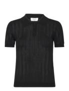 Knit Polo Rosemunde Black