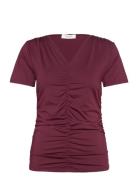 T-Shirt Rosemunde Burgundy