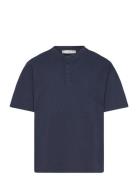 Butt D Cotton T-Shirt Mango Navy