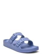 Flip Flops Buckles Mango Blue