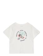 Snoopy Printed T-Shirt Mango White