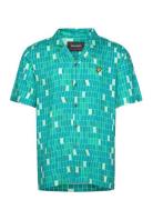 Pool Print Shirt Lyle & Scott Blue