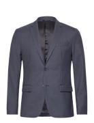 Houndstooth Slim Suit Blazer Calvin Klein Navy