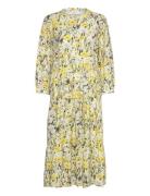 Oliviall Midi Dress 3/4 Lollys Laundry Yellow