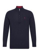 Mcs Half Zip Knit Ceder Park M MCS Navy