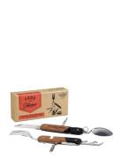 Camping Cutlery Tool Wood Gentlemen's Hardware Brown