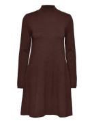 Vicomfy A-Line Rollneck Knit Dress/Pb/1 Vila Brown