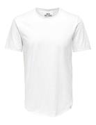 Onsbenne Longy Ss Tee Nf 7822 Noos ONLY & SONS White