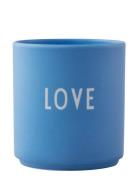 Favourite Cup Design Letters Blue