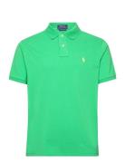 Custom Slim Fit Mesh Polo Shirt Polo Ralph Lauren Green