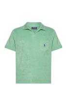 Custom Slim Fit Terry Polo Shirt Polo Ralph Lauren Green