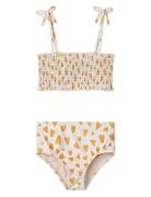 Mikaela Printed Bikini Set Liewood Patterned